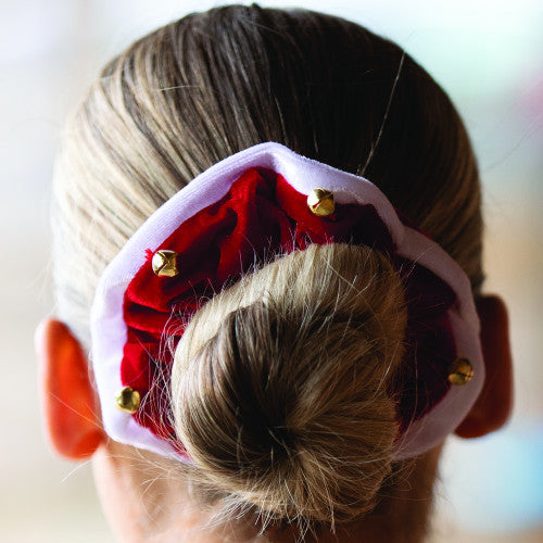 Christmas Bells Hair Scrunchie