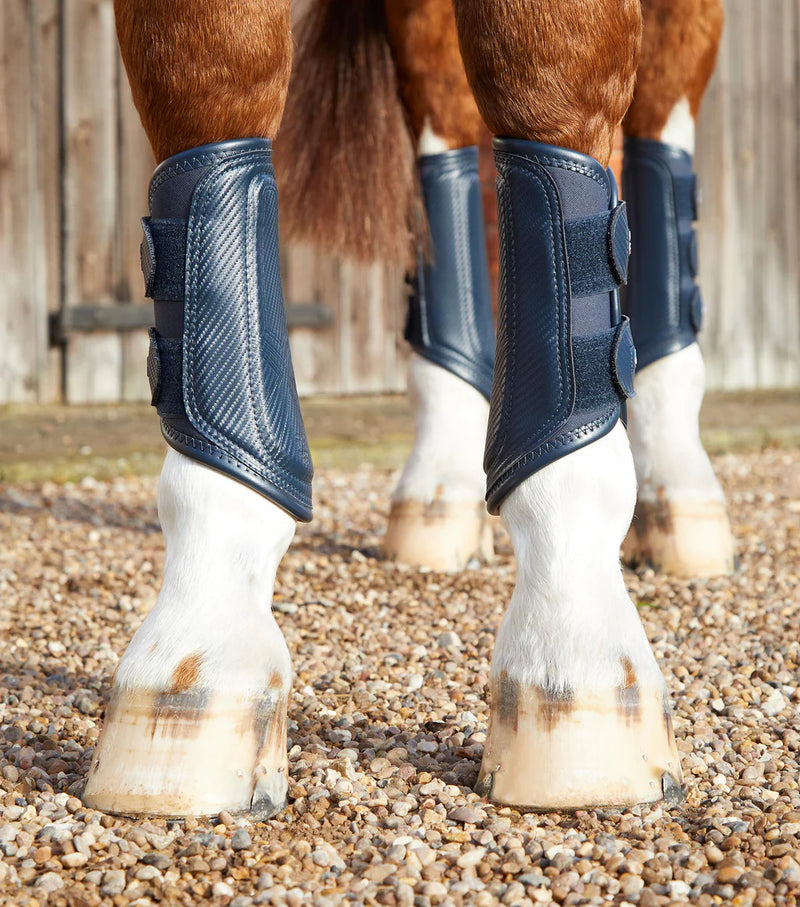 Premier Equine Carbon Air Tech Double Locking Brushing Boots