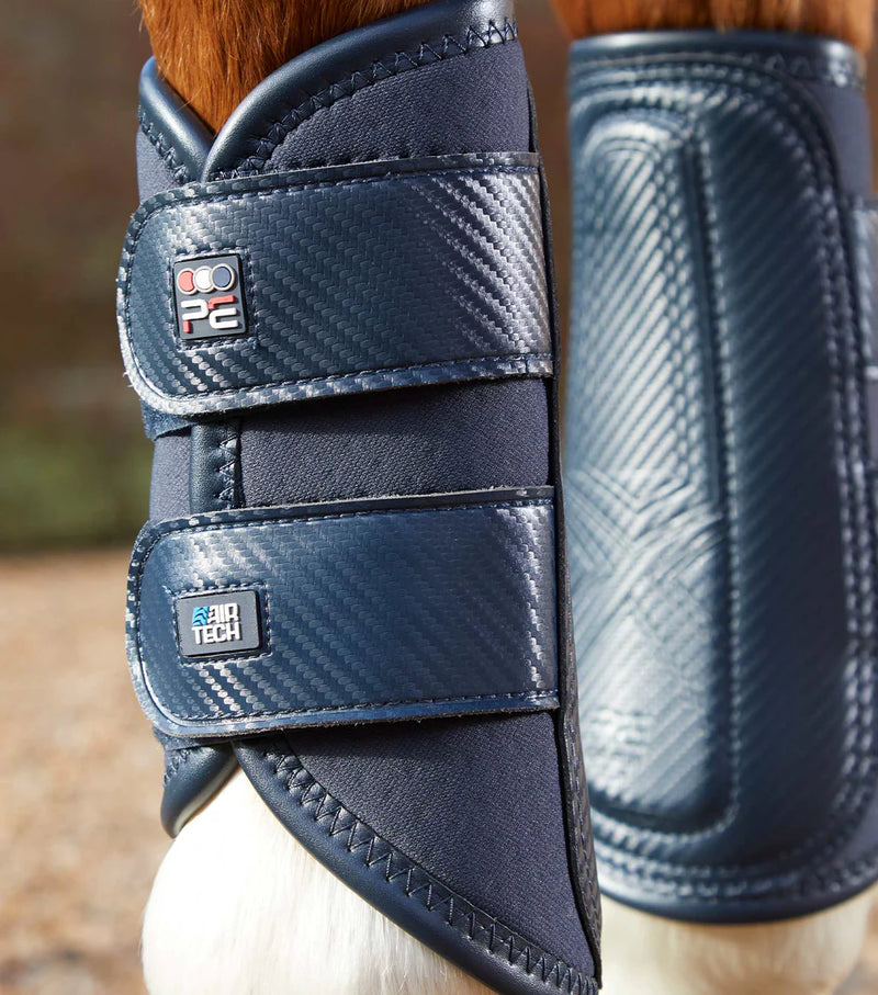 Premier Equine Carbon Air Tech Double Locking Brushing Boots