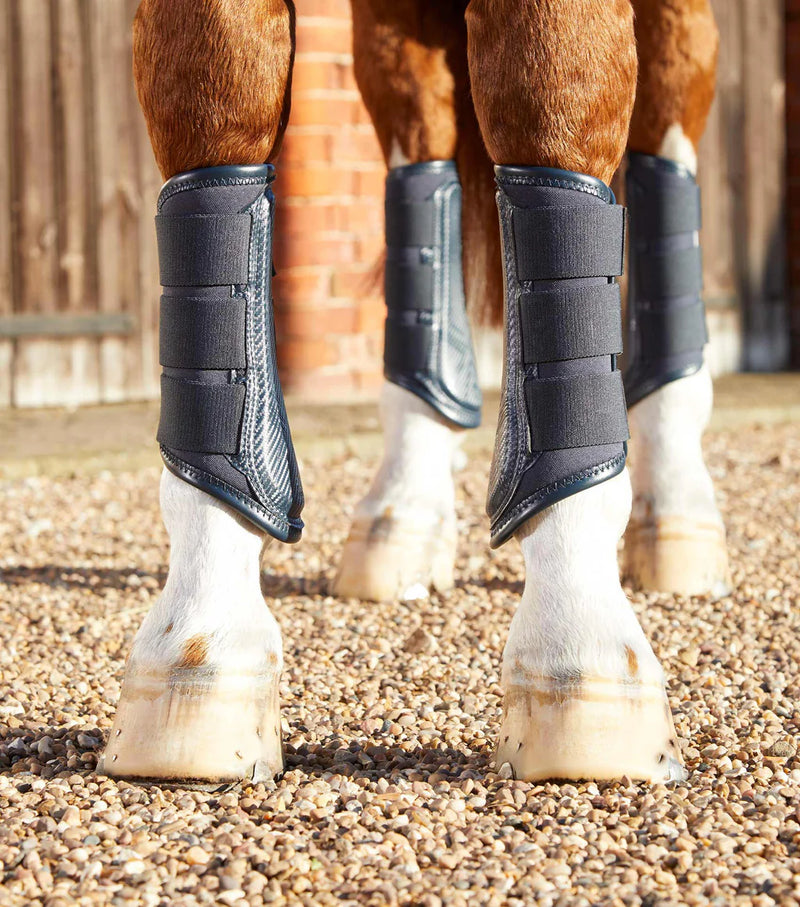 Premier Equine Carbon Air Tech Single Locking Brushing Boots