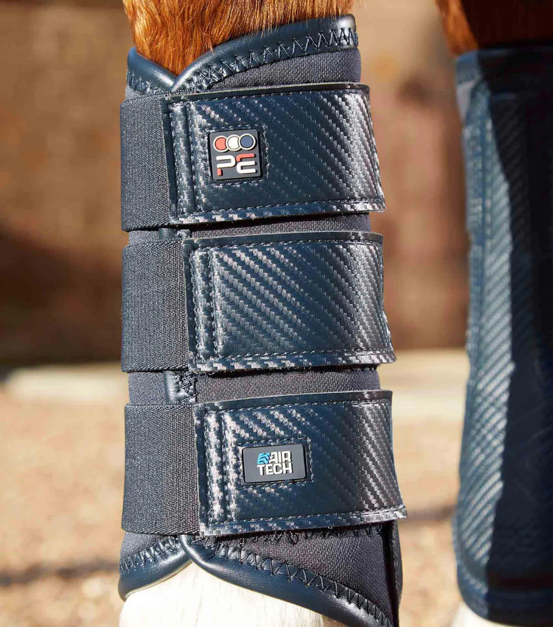 Premier Equine Carbon Air Tech Single Locking Brushing Boots