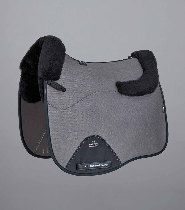 Premier Equine Close Contact Airtechnology Shockproof Wool Saddle Pad - Dressage Square