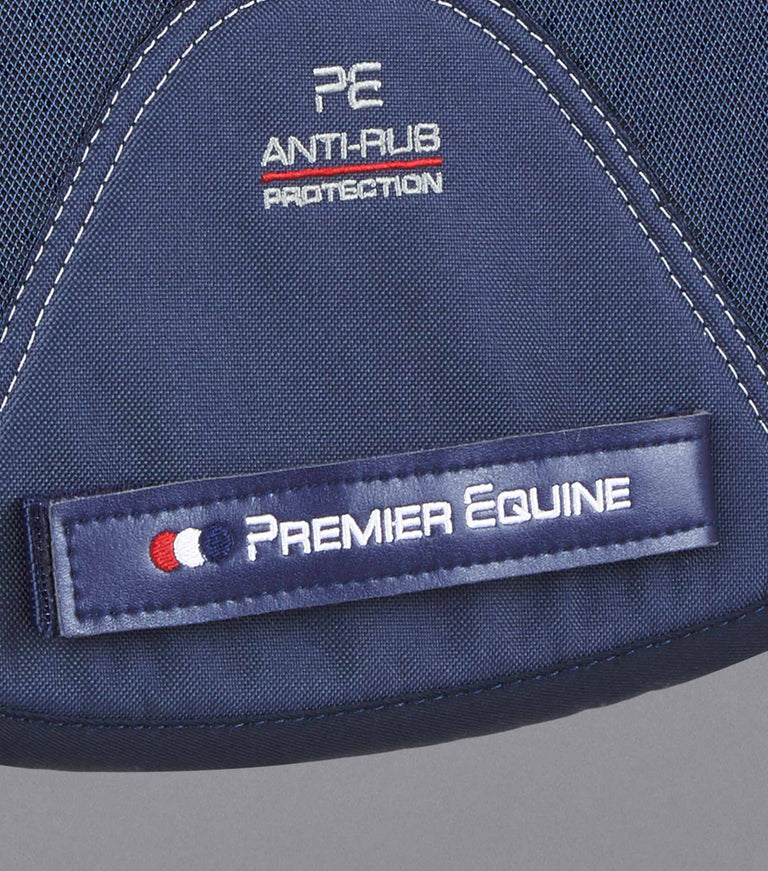 Premier Equine Close Contact Airtechnology Shockproof Wool Saddle Pad - GP/Jump Square