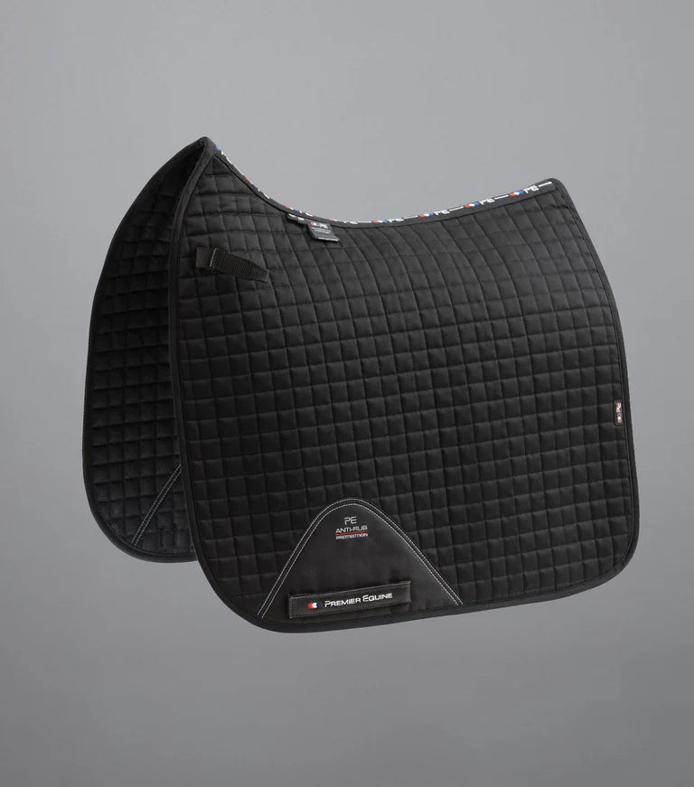 Premier Equine Close Contact Cotton Dressage Saddle Pad