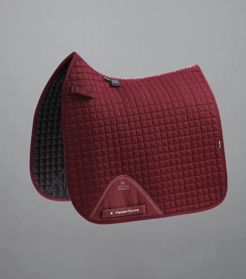 Premier Equine Close Contact Cotton Dressage Saddle Pad