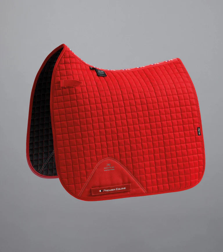 Premier Equine Close Contact Cotton Dressage Saddle Pad