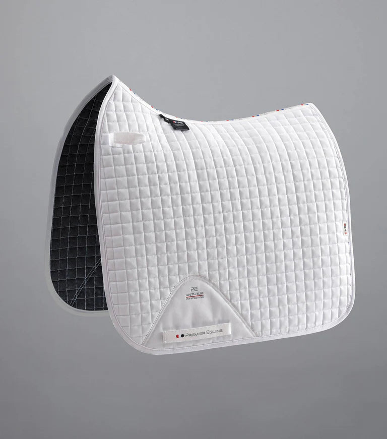 Premier Equine Close Contact Cotton Dressage Saddle Pad