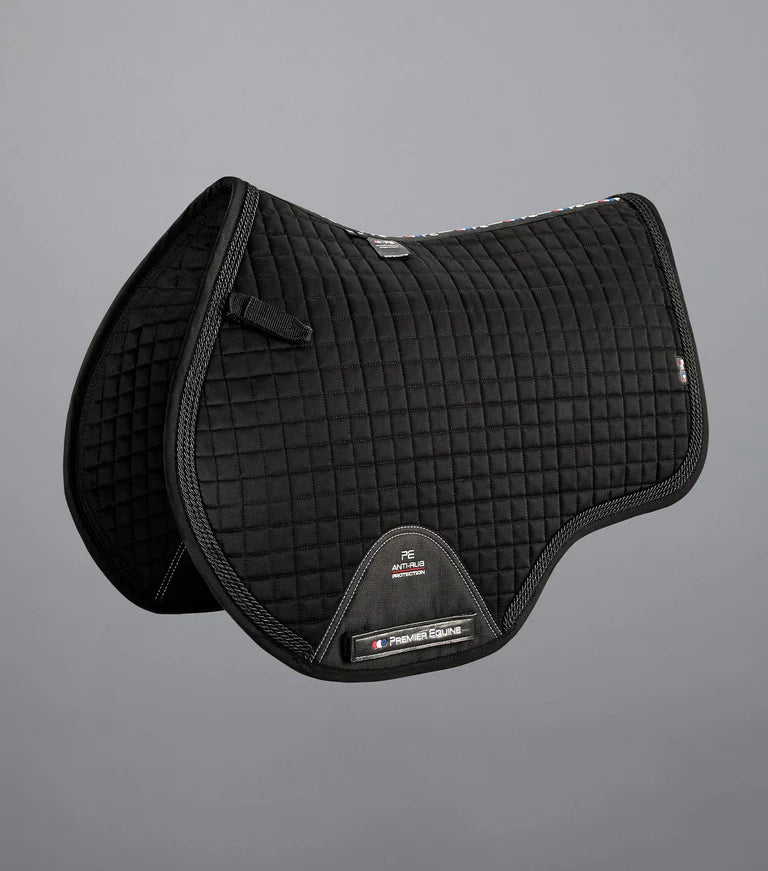 Premier Equine Close Contact European Cotton Saddlepad GP/Jump Square