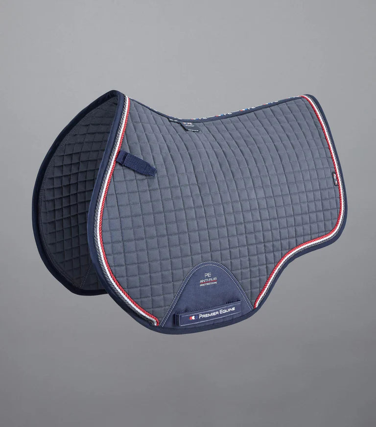 Premier Equine Close Contact European Cotton Saddlepad GP/Jump Square