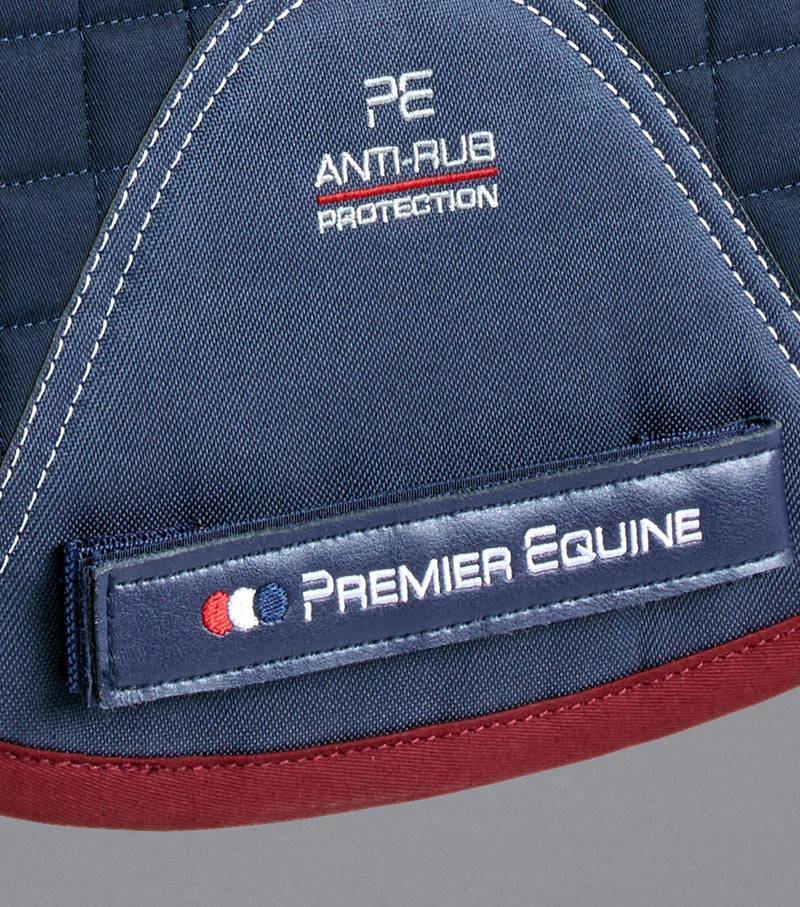 Premier Equine Close Contact European Cotton Saddlepad GP/Jump Square