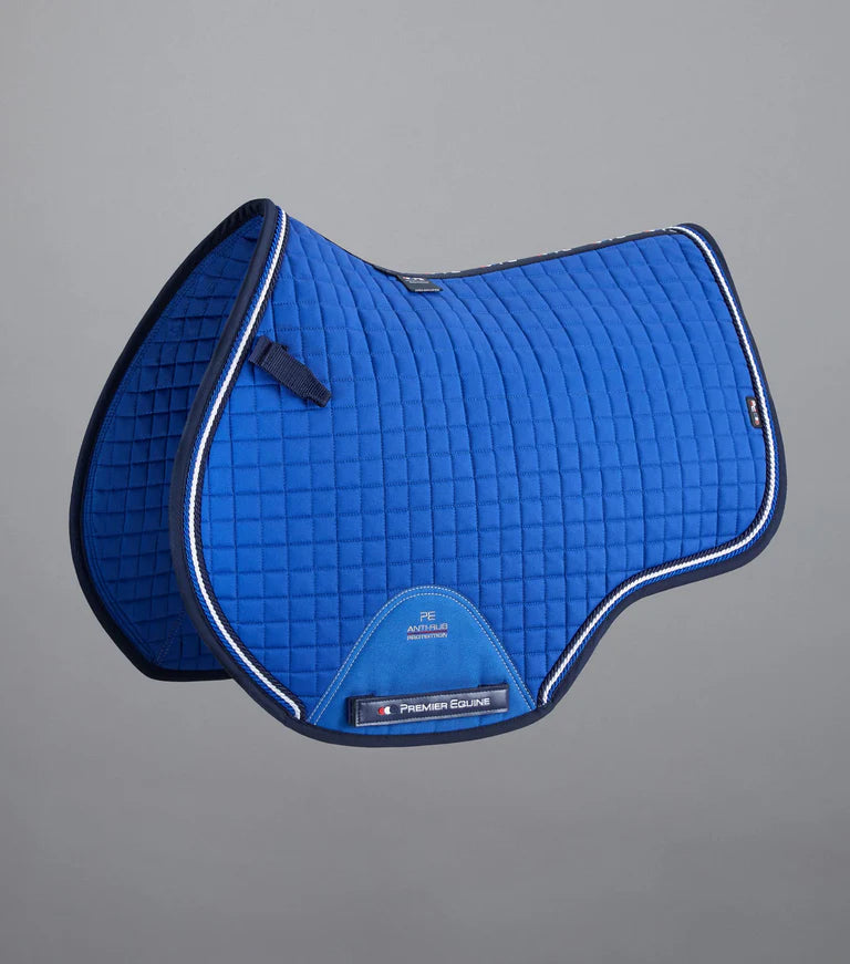 Premier Equine Close Contact European Cotton Saddlepad GP/Jump Square