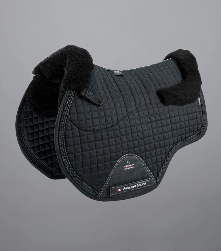 Premier Equine Close Contact Merino Wool European Saddlepad GP/Jump Square