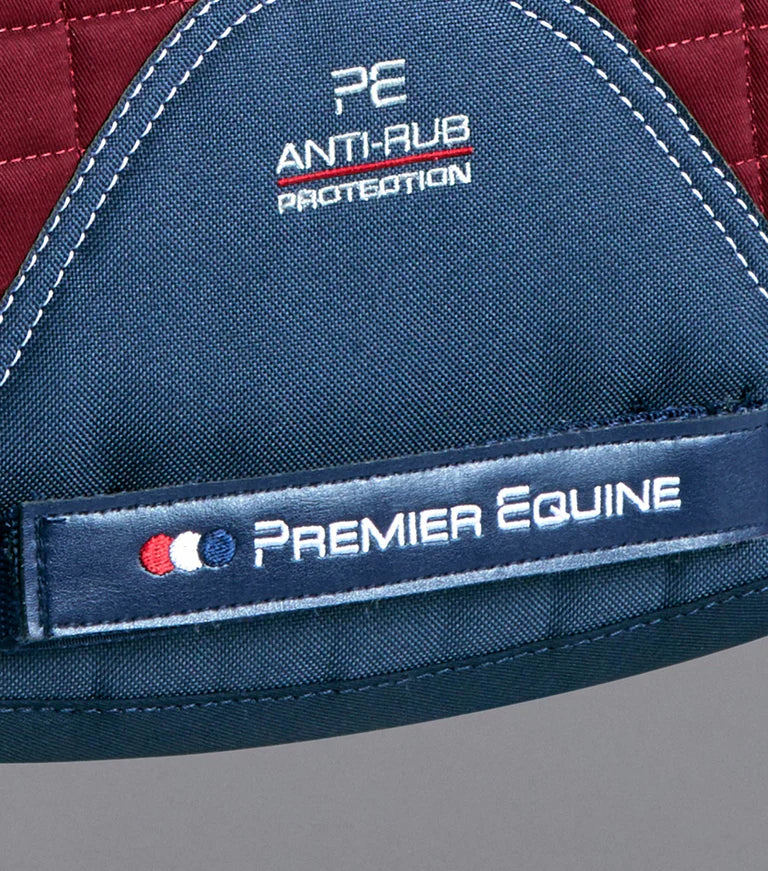 Premier Equine Close Contact Merino Wool European Saddlepad GP/Jump Square