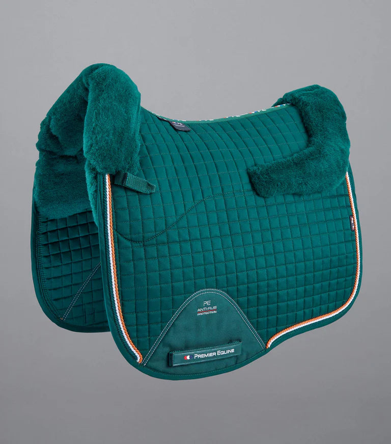 Premier Equine Close Contact Merino Wool European Saddlepad Dressage Square