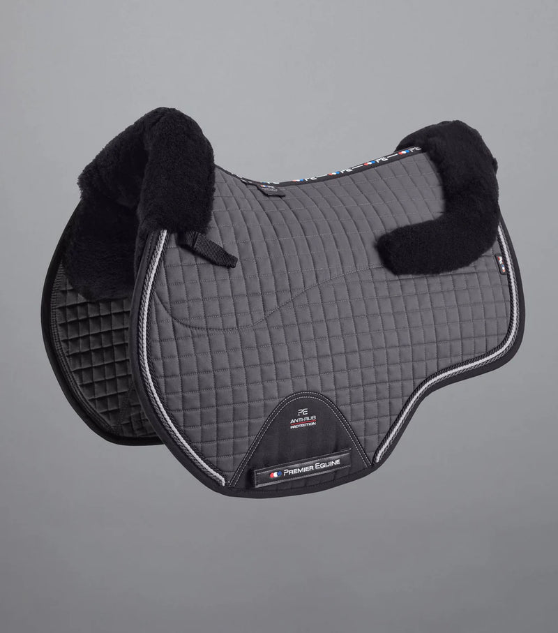 Premier Equine Close Contact Merino Wool European Saddlepad GP/Jump Square