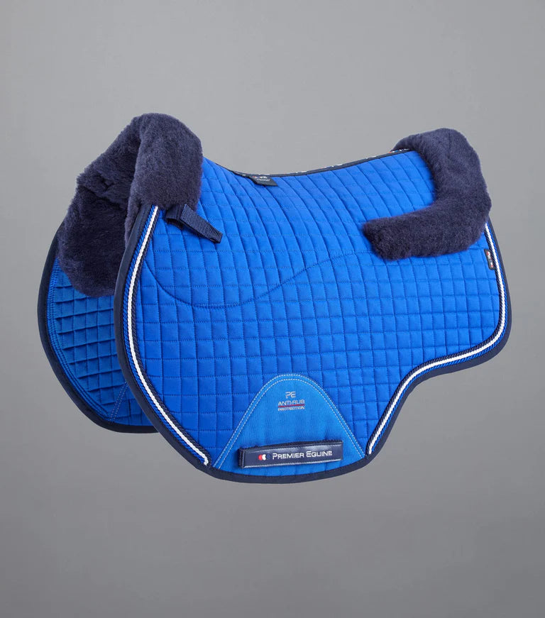 Premier Equine Close Contact Merino Wool European Saddlepad GP/Jump Square