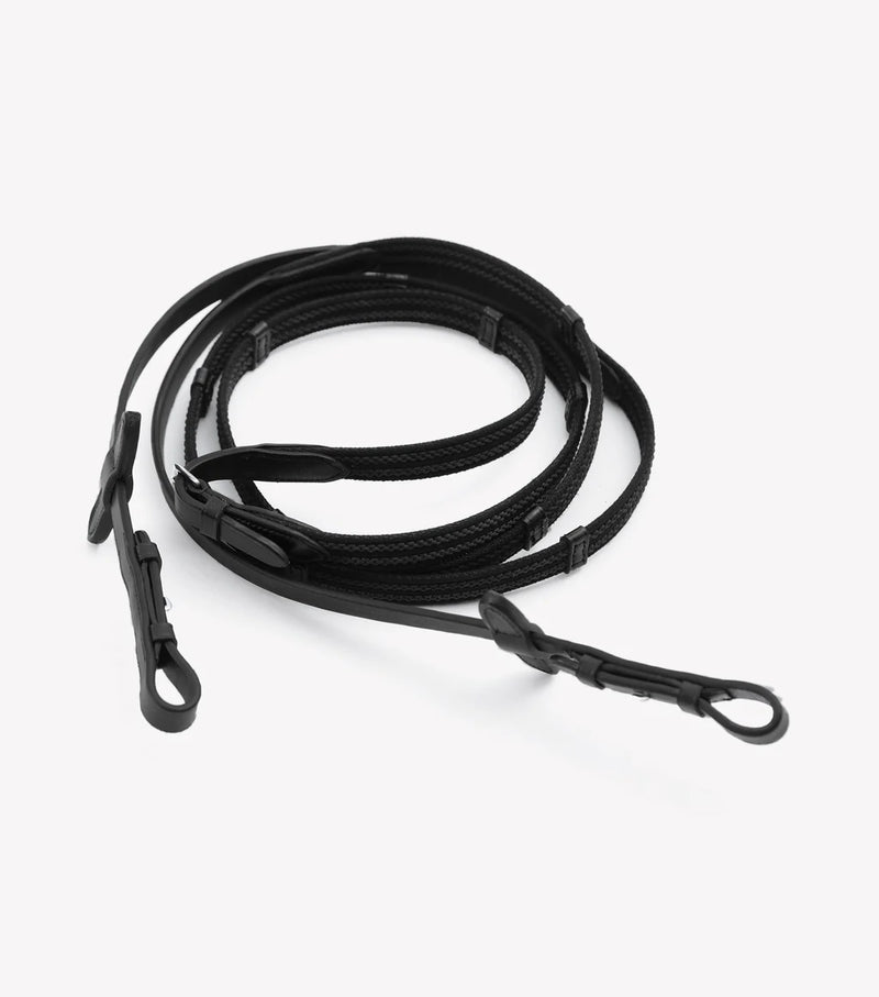 Premier Equine Domenico Web & Rubber Grip Reins