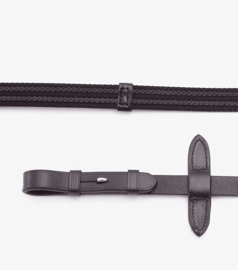 Premier Equine Domenico Web & Rubber Grip Reins