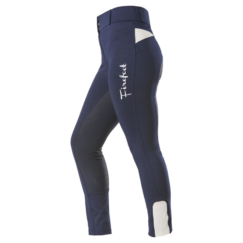 Firefoot Bankfield Sticky Bum Breeches Ladies Plain - Navy/Silver