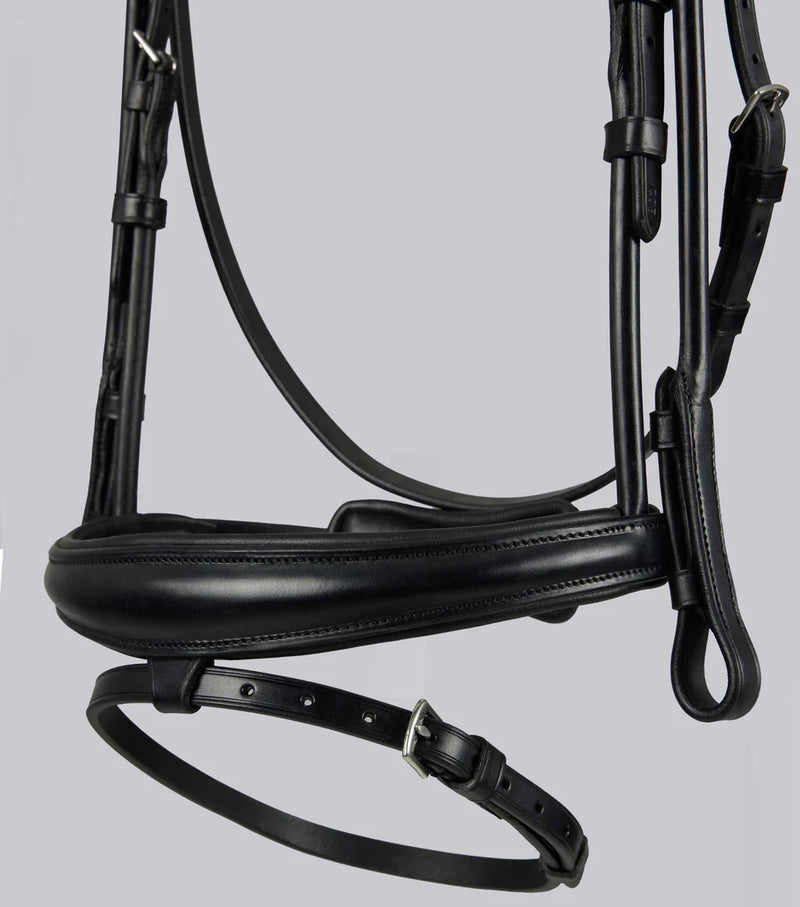 Premier Equine Finetti Rolled Leather Snaffle Bridle