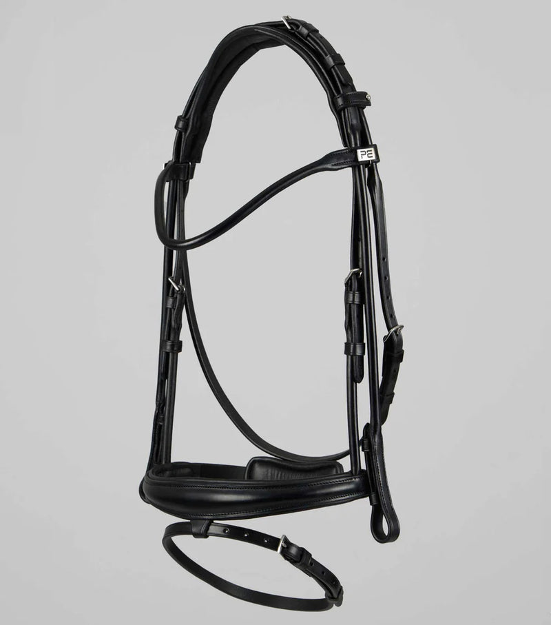 Premier Equine Finetti Rolled Leather Snaffle Bridle