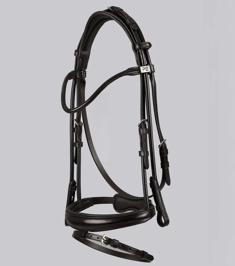 Premier Equine Finetti Rolled Leather Snaffle Bridle