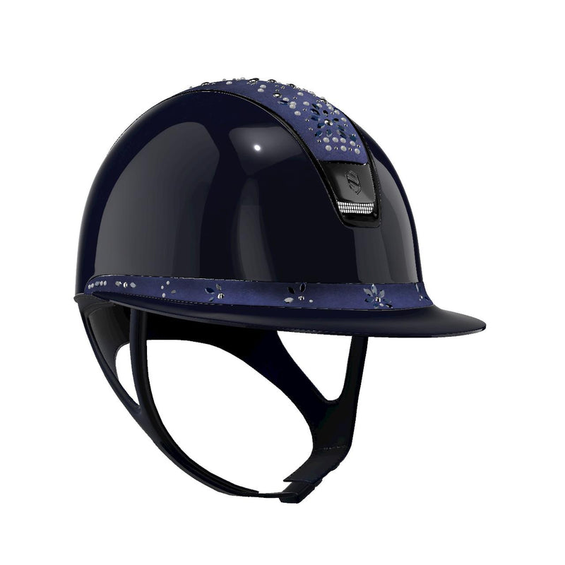 Samshield MissShield 2.0 Pearl Drop Top and Frontal Band with Chrome Black Trim and Blazon