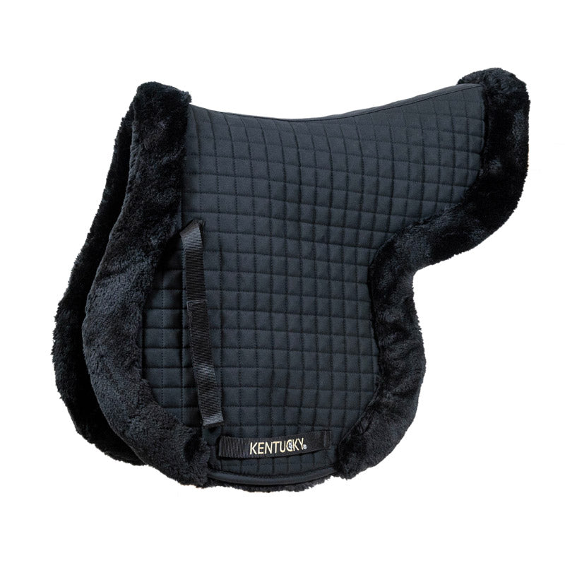 Kentucky Horsewear Saddle Pad Hunter Vegan Sheepskin Jumping