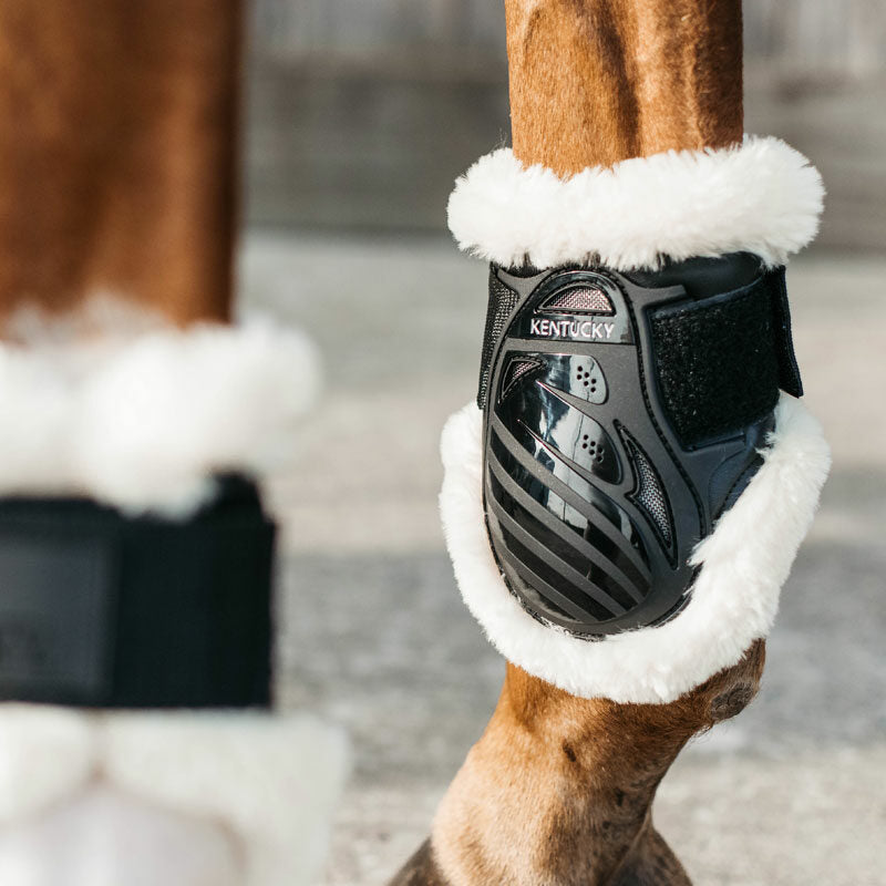 Kentucky Vegan Sheepskin Young Horse Fetlock Boots