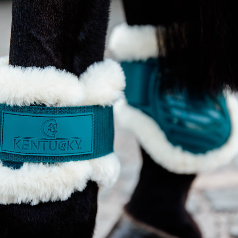 Kentucky Vegan Sheepskin Young Horse Fetlock Boots