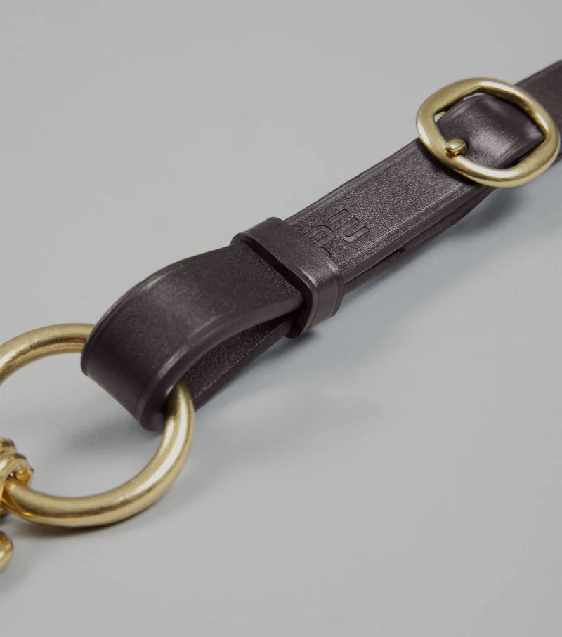 Premier Equine Leather Lead Rein with Chain Coupling