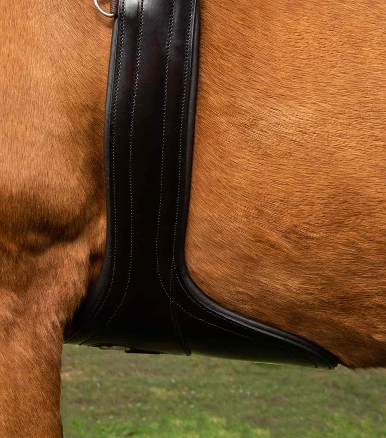 Premier Equine Lizzano Anatomic Leather Stud Girth