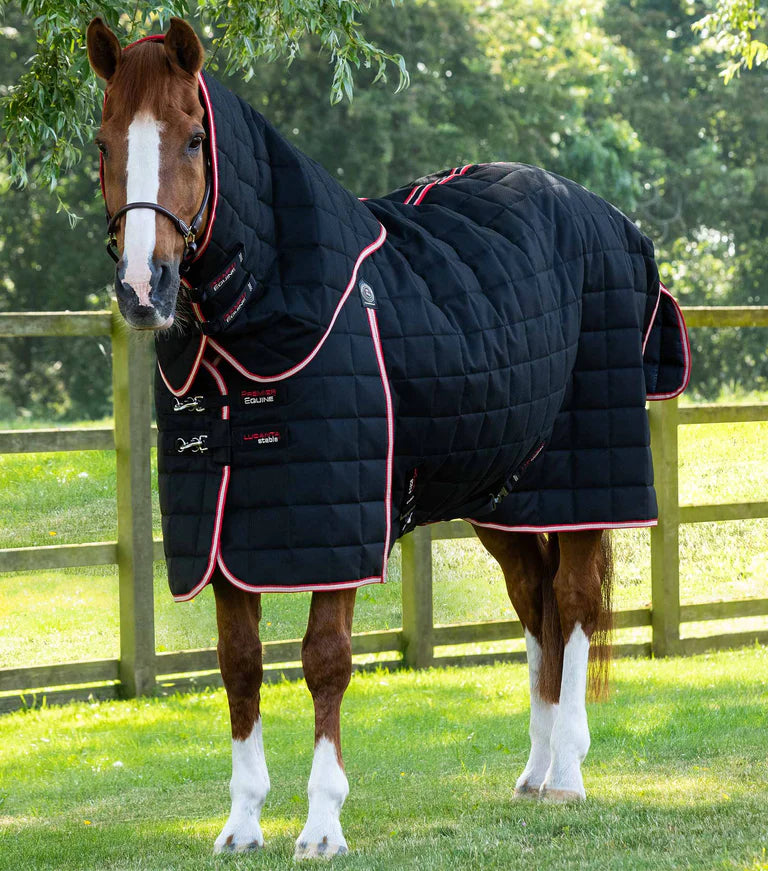 Premier Equine Lucanta 450g Stable Rug with Neck Cover