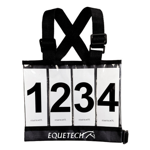 Teen Eventing Cross Country Number Bib + Numbers