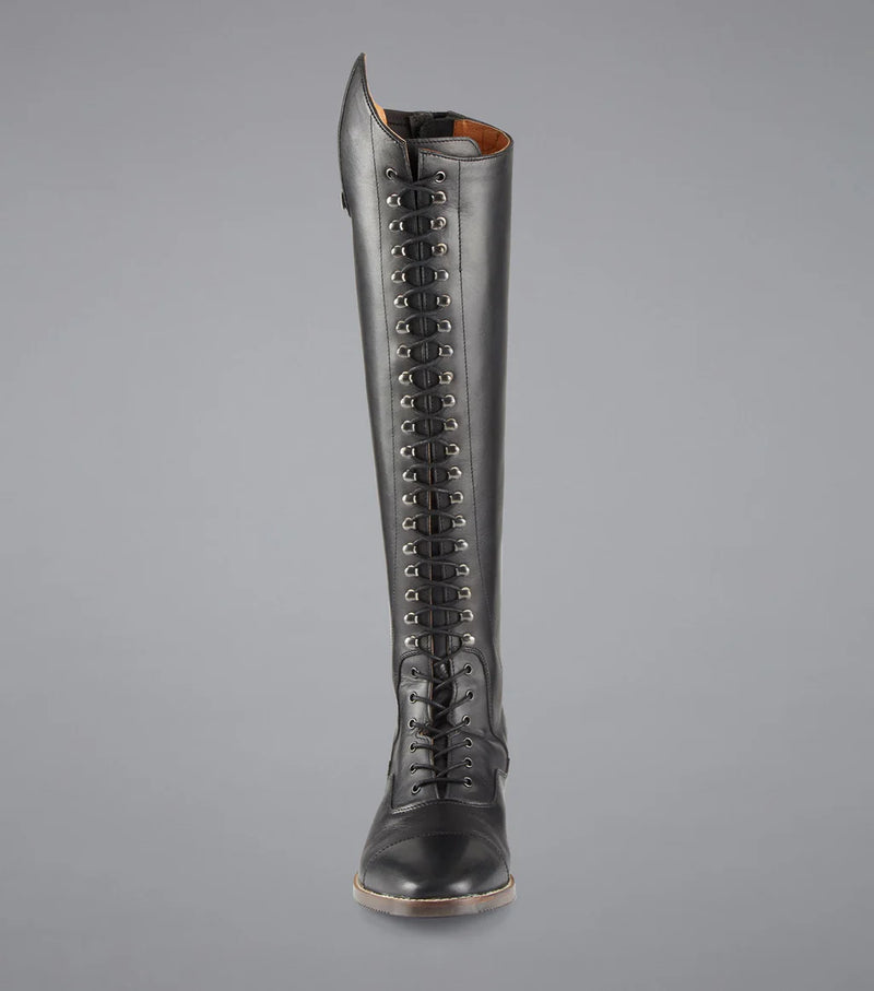 Premier Equine Maurizia Ladies Lace Front Tall Leather Riding Boot