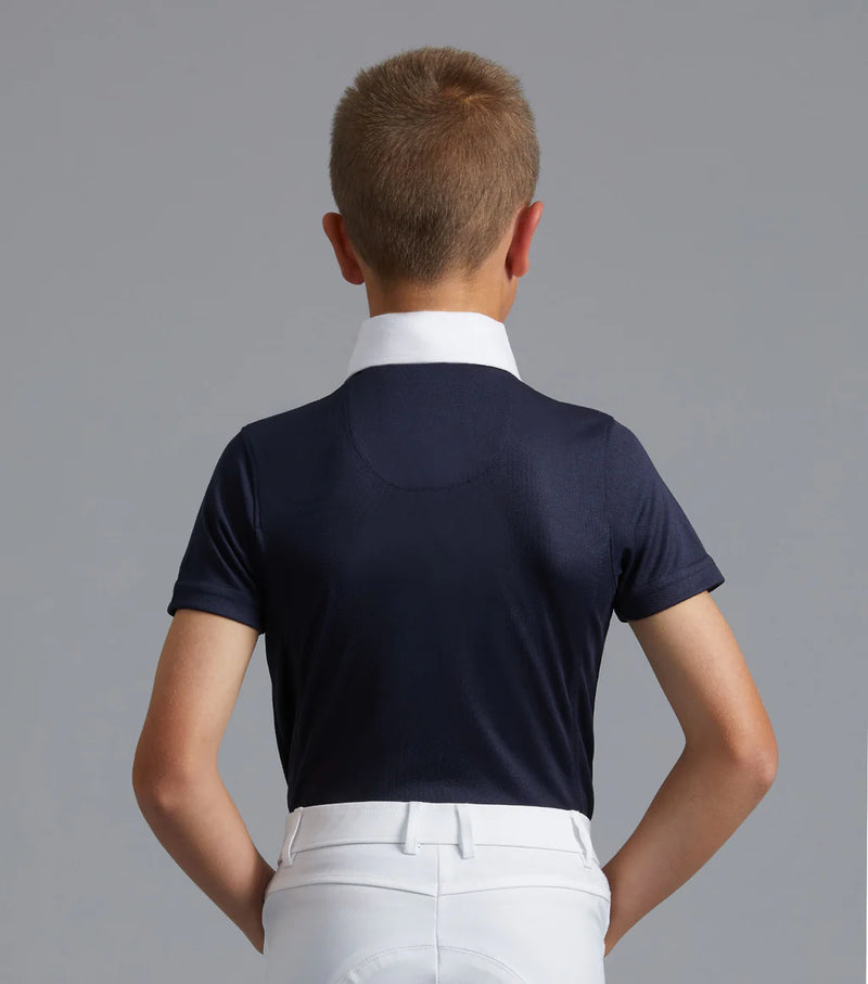 Premier Equine Mini Antonio Boy's Short Sleeve Show Shirt