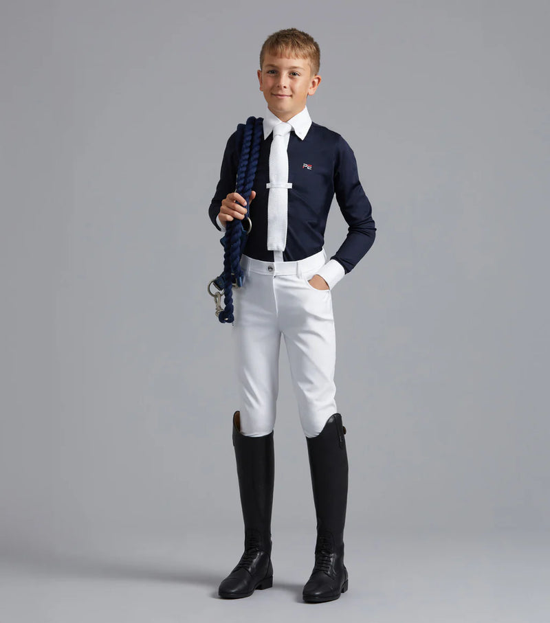 Premier Equine Mini Giulio Boy's Long Sleeve Show Shirt