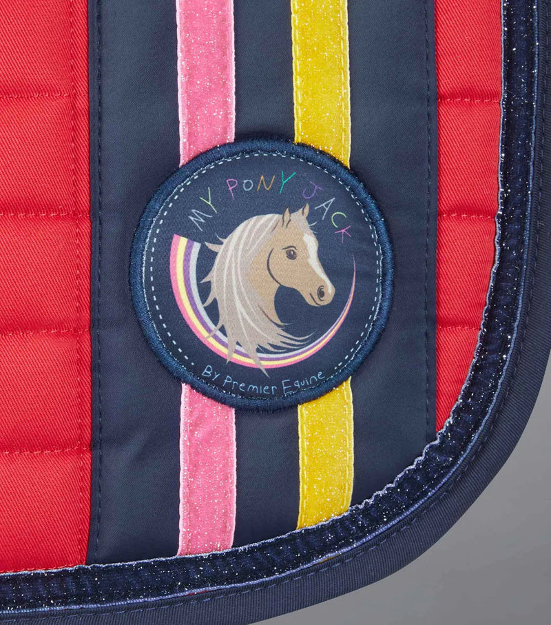 Premier Equine My Pony Jack Cotton GP/Jump Glitter Saddle Pad