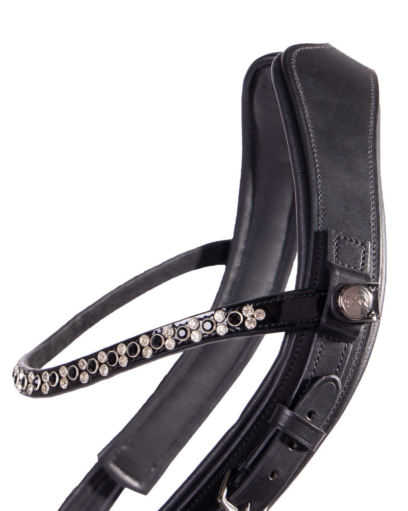 PresTeq FaySport Glitter Bridle - Black