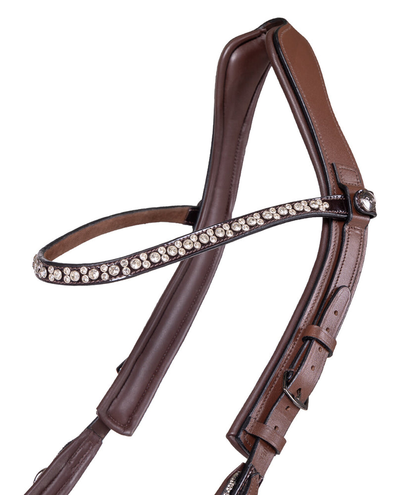 PresTeq FaySport Glitter Bridle Brown