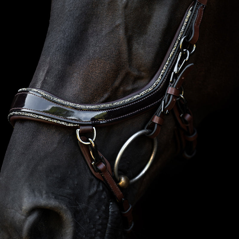 PresTeq FaySport Glitter Bridle Brown