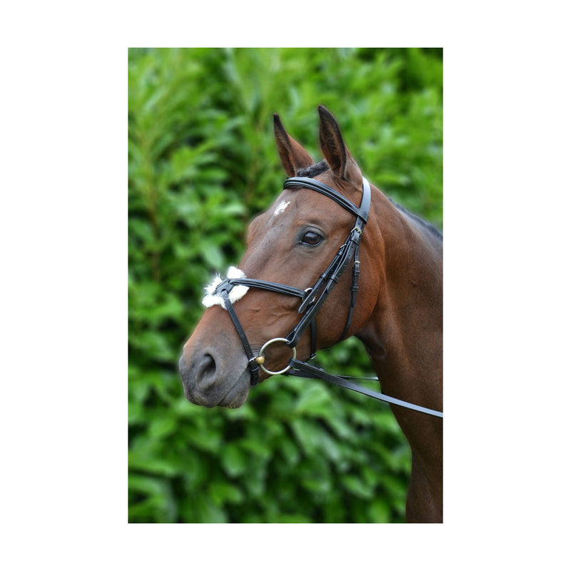 Hy Mexican Bridle with Rubber Grip Reins - Nags Essentials