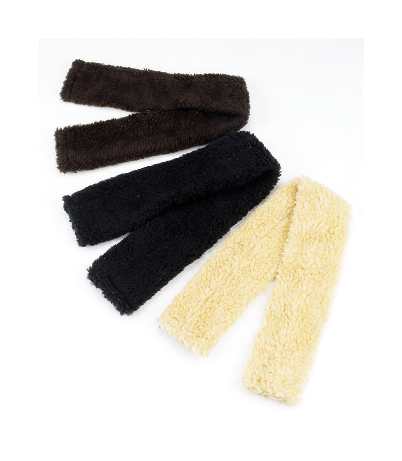 Hy Equestrian Fur Fabric Girth Sleeve