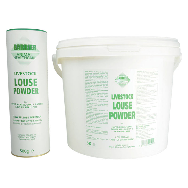 Barrier Livestock Louse Powder