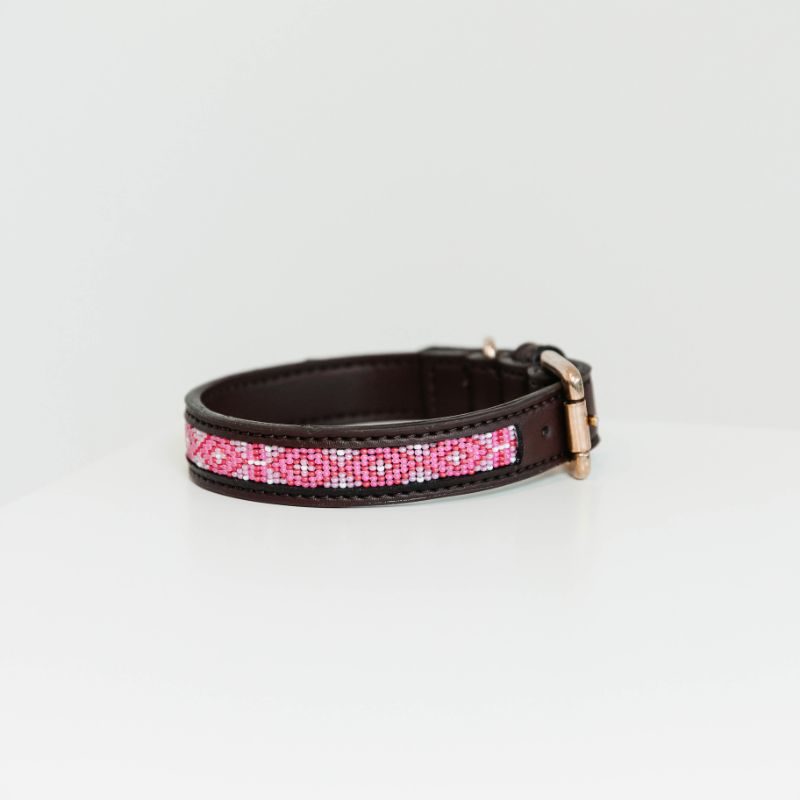 Kentucky Dogwear Dog Collar Pearls PINK