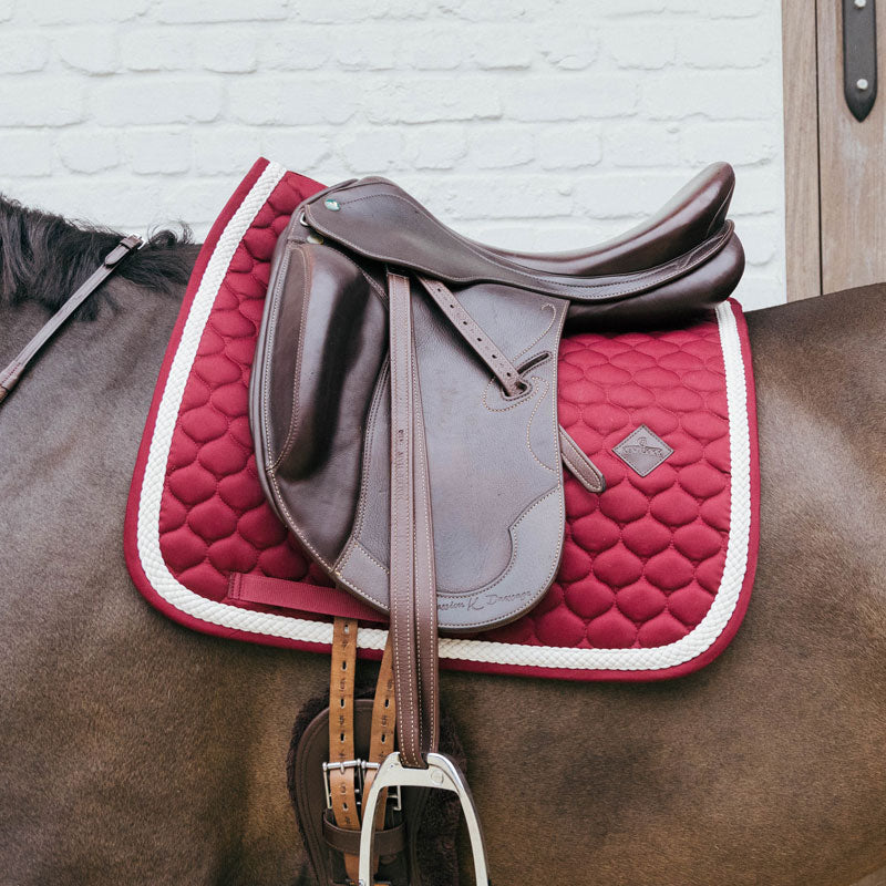 Kentucky Plaited Cord Dressage Saddle Pad