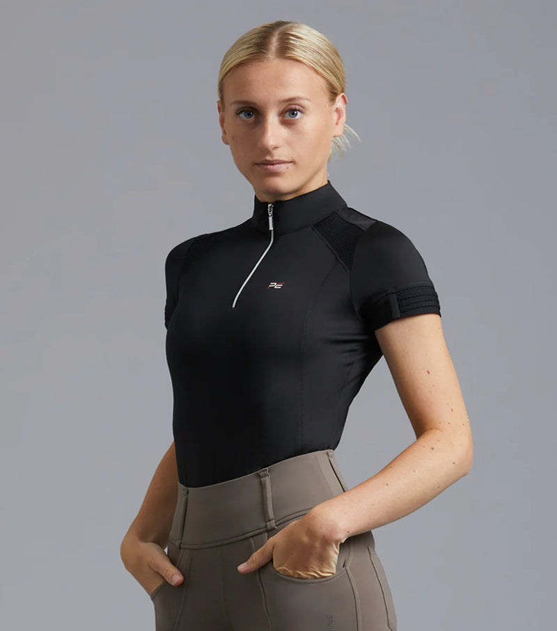 Premier Equine Remisa Ladies Technical Short Sleeve Riding Top