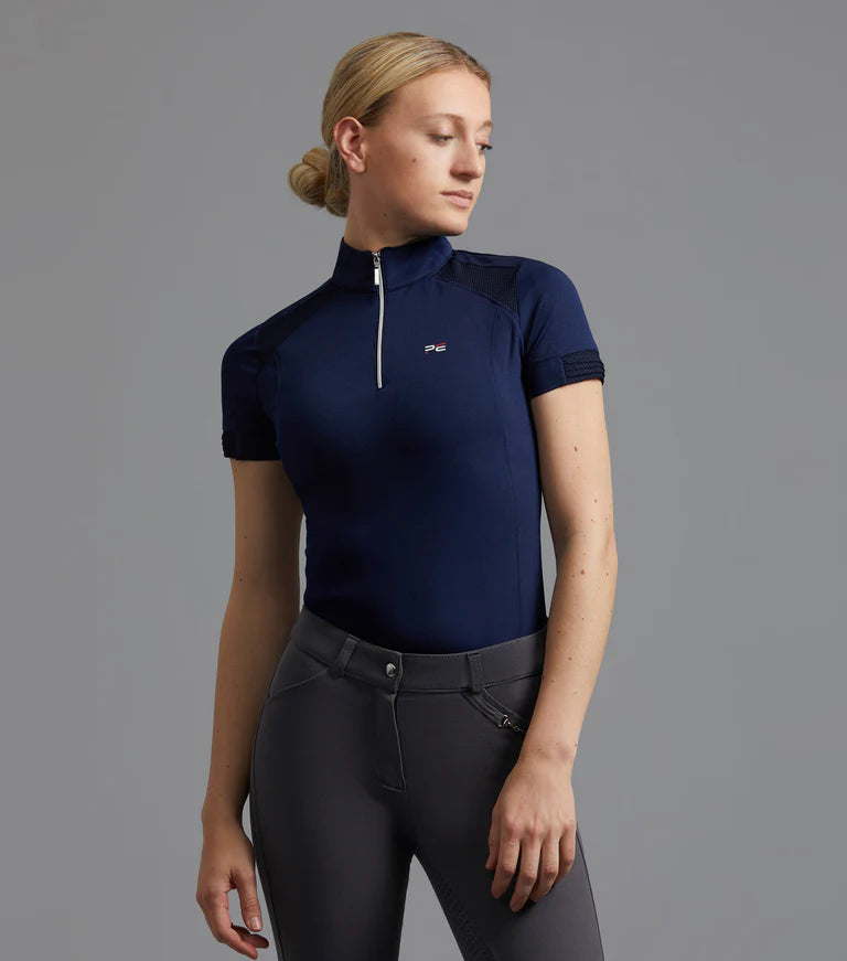 Premier Equine Remisa Ladies Technical Short Sleeve Riding Top