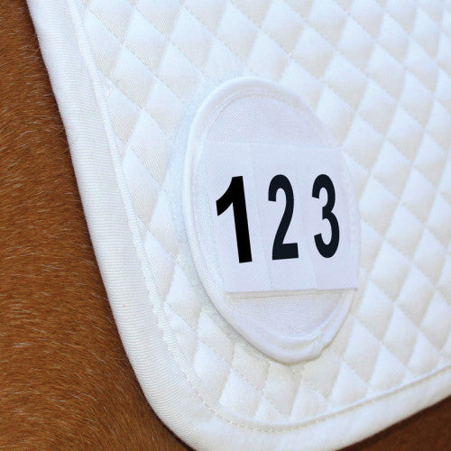 Saddle Cloth Dressage Number - Pair