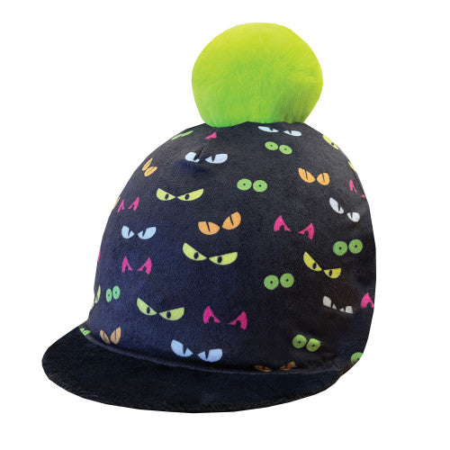 Spooky Eyes Pom Hat Silk